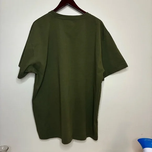 Dickies Olive Green Short Sleeve Tee with Chest Pocket - Picture 6 of 6